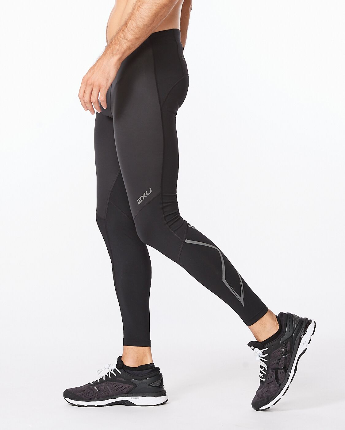Ignition Shield Compression Tights, Black/Black Reflective