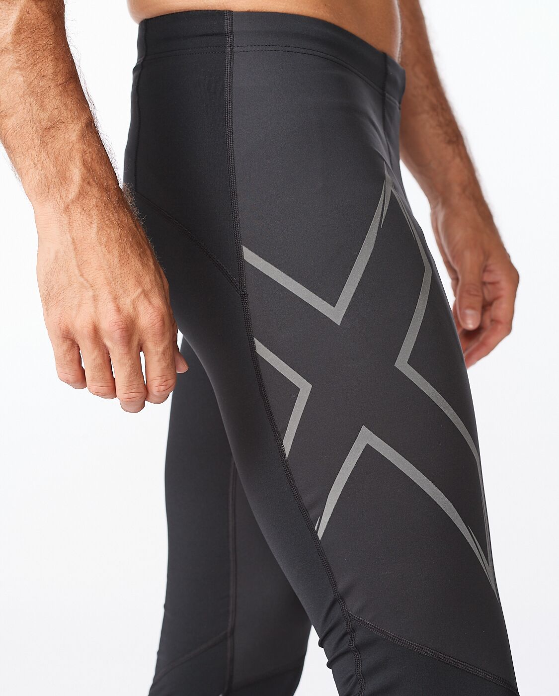 Ignition Shield Compression Tights, Black/Black Reflective