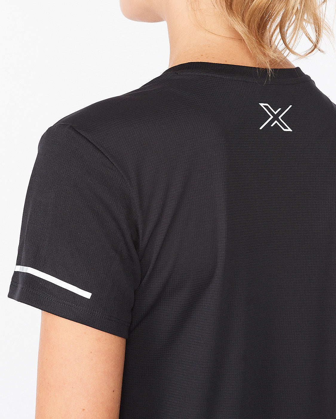 Aero Tee, Black/Silver Reflective