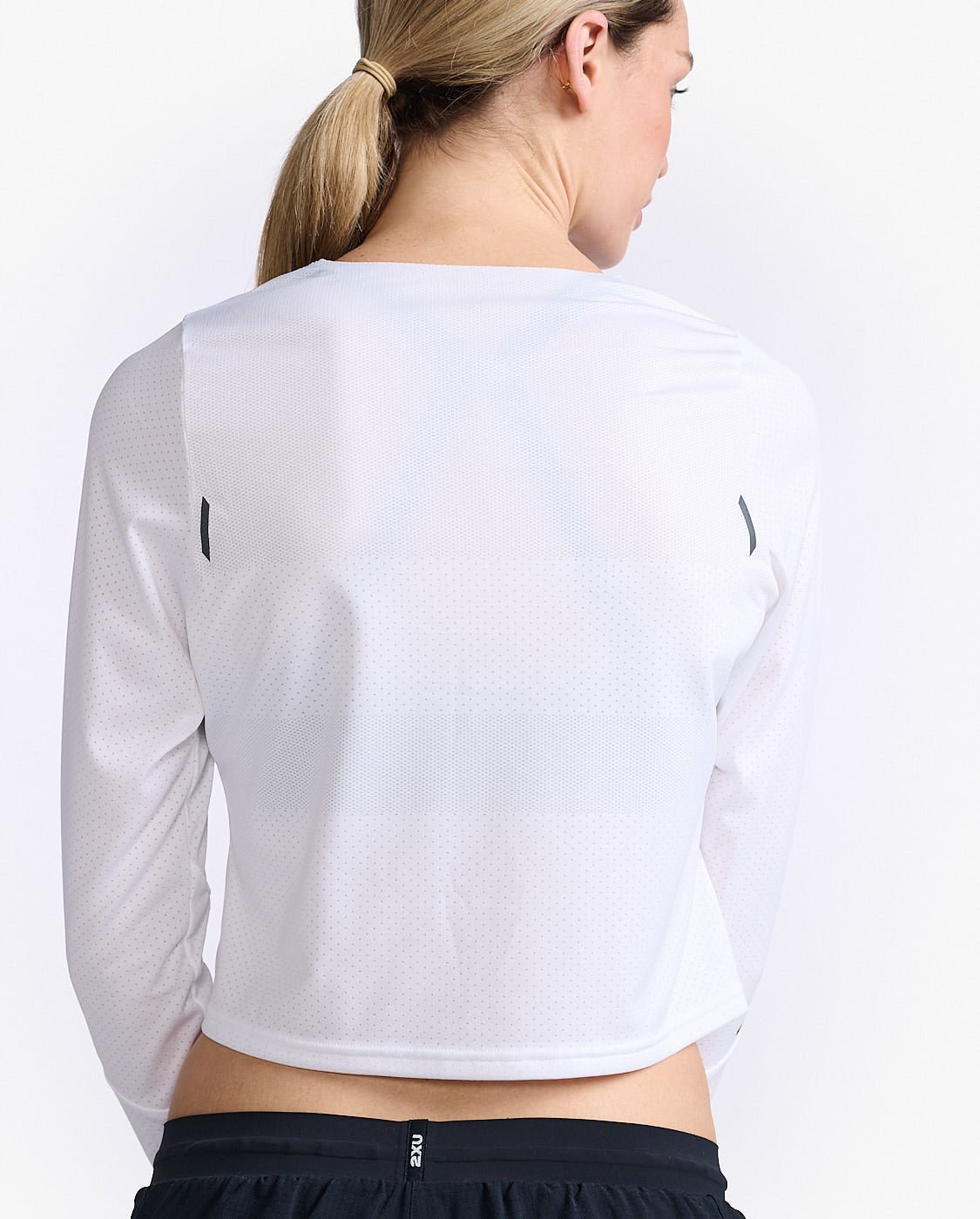 Light Speed Tech Crop Long Sleeve
