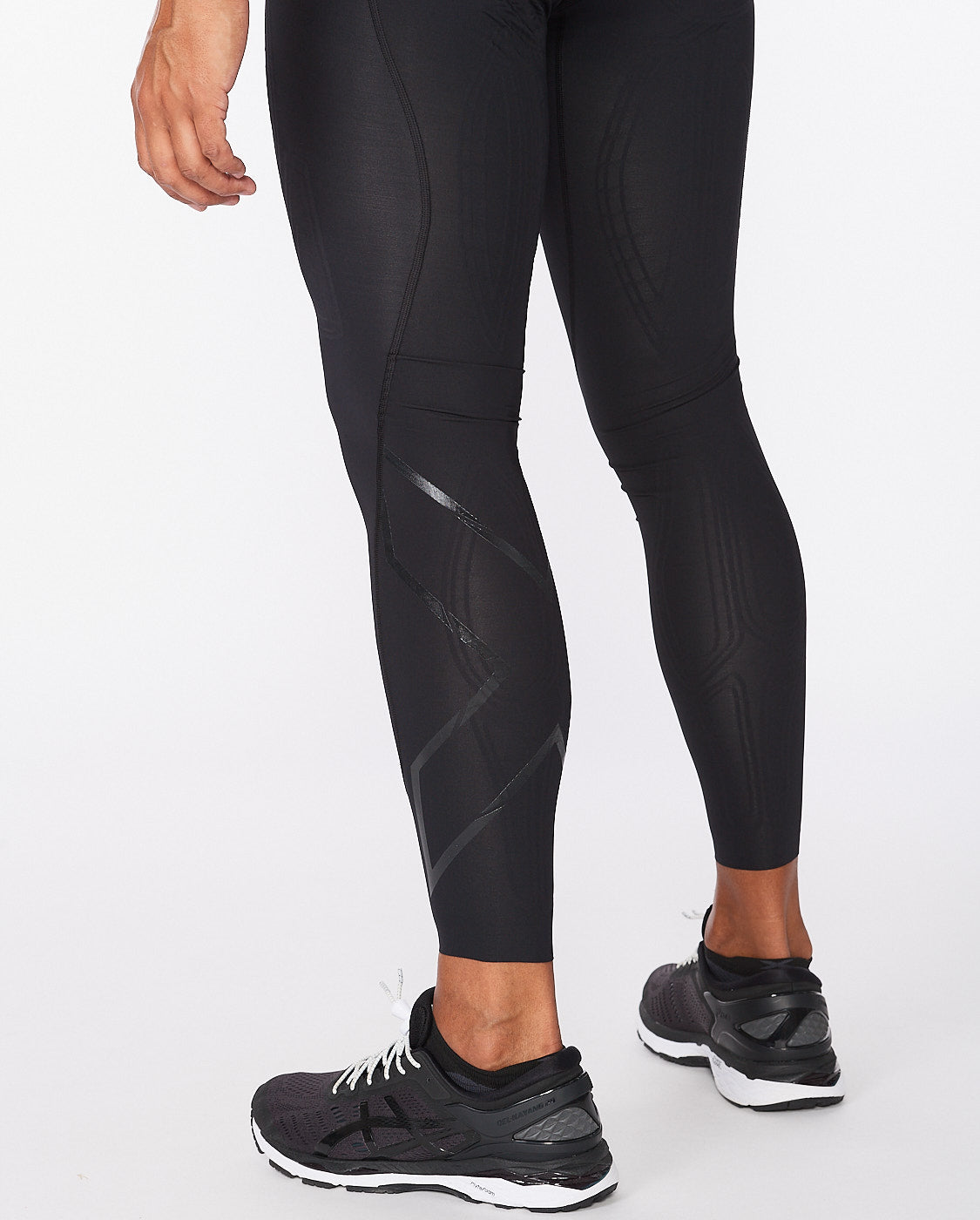 Force Compression Tights, Black/Nero