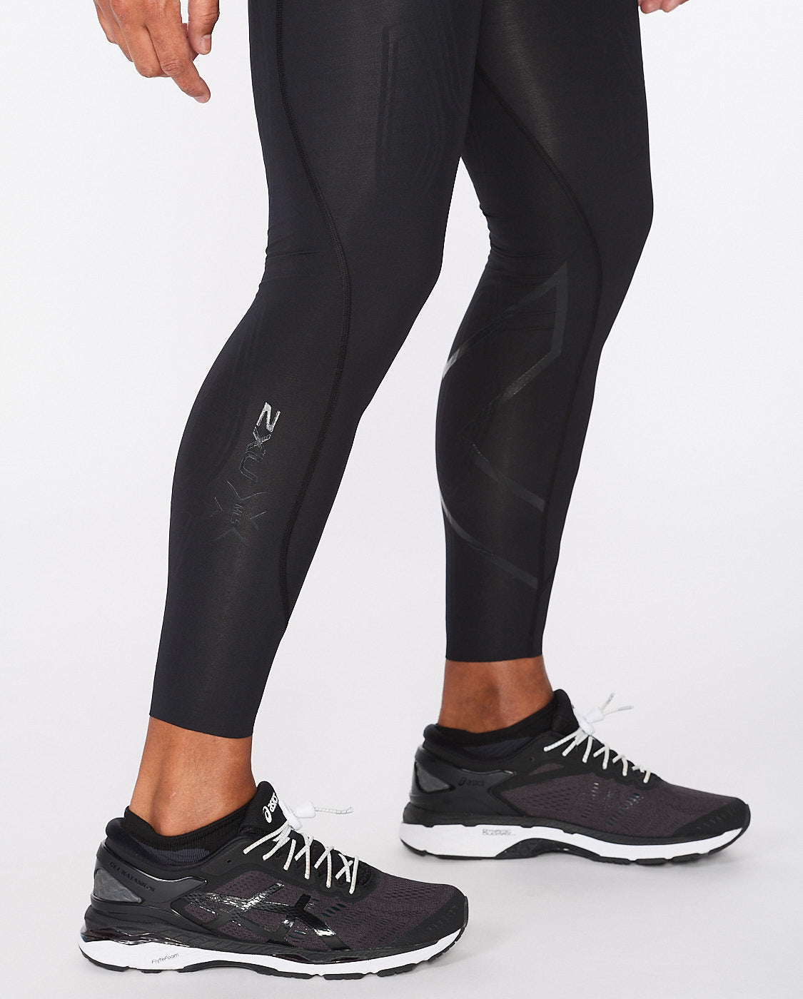 Force Compression Tights, Black/Nero