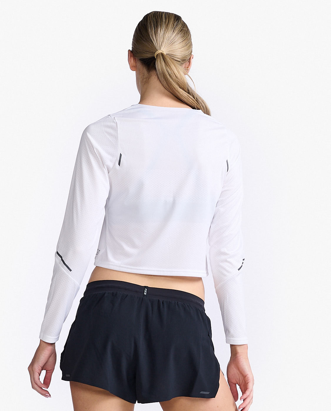 Light Speed Tech Crop Long Sleeve